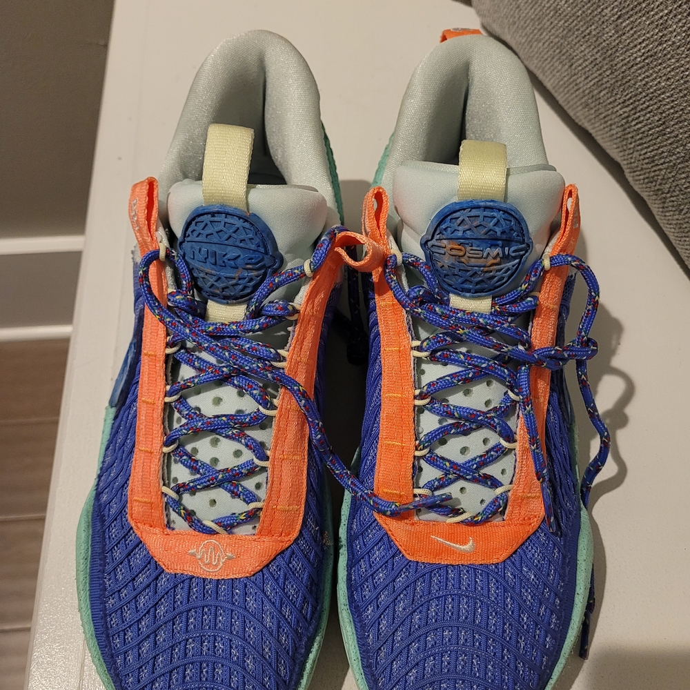 Nike Cosmic Blue and Orange